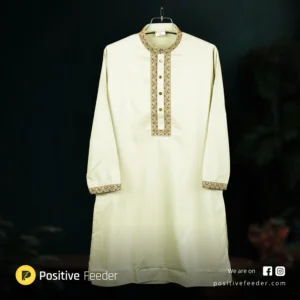 panjabi (1) Classic Off-White Rolex Cotton Panjabi – The Ultimate Sophistication